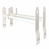 FCLR004W  -  600 Pound Capacity Universal 2 Bar 53 To 63 In Adjustable Length Powder Coated W