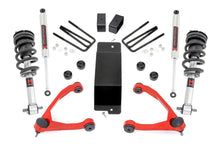 Load image into Gallery viewer, 07-18_gm_1500_4wd_3.5in_m1_strut_kit_-_27740red_19440red.jpg