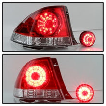 Load image into Gallery viewer, Spyder 01-03 Lexus IS300 LED Tail Lights - Red Clear ALT-YD-LIS300-LED-SET-RC