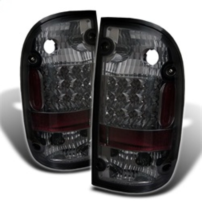 Spyder Toyota Tacoma 01-04 LED Tail Lights Smoke ALT-YD-TT01-LED-SM