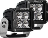 D-Series PRO LED Light, Flood Optic, Heavy Duty, Black Housing, Pair