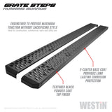 27-74755  -  Grate Steps Running Boards; Textured Black; 86 in.; Mount Kit Not Included;