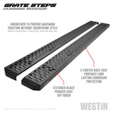 27-74765  -  Grate Steps Running Boards; Textured Black; 83 in.; Mount Kit Not Included;