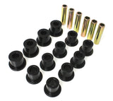 2.2107G  -  Leaf Spring Bushing Set; Black; Front; Performance Polyurethane;