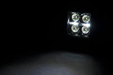 Load image into Gallery viewer, 2in_cube_black_clear_drl_on_.jpg