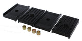 3.6112G  -  Universal Leaf Spring Pad; Black; Rear; Performance Polyurethane;