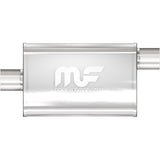 11366  -  Straight-Through Performance Muffler; 2.5in. Offset/Center;  4x11x9 Body