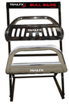 WD1000B3  -  Bull Bar Display With One 3-1/2 And One 3 Inch Polished Stainless Steel Bull Bar