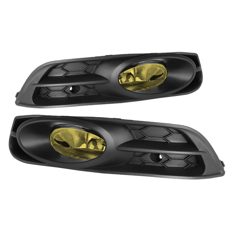 Spyder Honda Civic 2012-2013 2Dr/Coupe OEM Fog Light W/Switch Yellow FL-HC2012-2D-Y