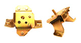 4.1122G  -  Motor Mount Set; Black; Pair; Performance Polyurethane;