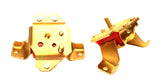 4.1122R  -  Motor Mount Set; Red; Pair; Performance Polyurethane;