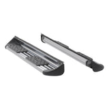 481442-581442  -  Polished Stainless Steel Side Entry Steps, Select Silverado, Sierra Double Cab