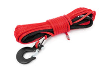 Load image into Gallery viewer, 50ft_synthetic_rope_red_-_rs161.jpg