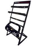WD1000B2  -  Oval Side Bar Display For 4, 5 and 6 Inch Nerf Bars Powder Coated Black Steel