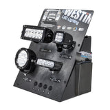 55409-02  -  LED Counter Display w/EF2 Light; Black;
