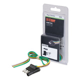 58031  -  CURT 58031 Trailer-Side 4-Pin Flat Wiring Harness with 12-Inch Wires