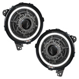 5839-111  -  Oculus(TM) Heated Lens Bi-LED Projector Headlights-Jeep Wrangler JL/Gladiator JT