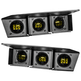 5890-006  -  ORACLE Lighting 2021-2024 Ford Bronco Triple LED Fog Light Kit for Steel Bumper