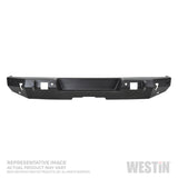 59-82075  -  WJ2 Rear Bumper; w/Sensors; Steel; Textured Black; Incl. Hardware Kit;