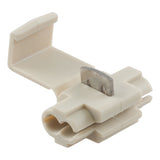 59906  -  CURT 59906 18-14 Gauge White Scotch Snap Lock Wire Connectors, 100-Pack