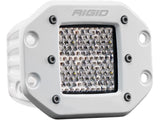 611513  -  D-Series PRO Light, Flood Diffused, Flush Mount, White Housing, Single