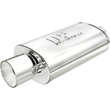 14832  -  Straight-Through Performance Muffler; 2.25/4in. Center/Center;  5x14x8 Body