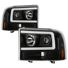 Load image into Gallery viewer, Spyder Ford F-250 99-04/Excursion 00-04 1 Piece LED Headlights - Black PRO-YD-FF25099V2PL-BK