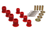 8.3115R  -  Control Arm Bushing Set; Red; Front; Performance Polyurethane;