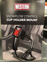 Load image into Gallery viewer, Western Snow Plow Controller Cup Holder Mount 82007