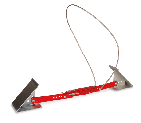 84-00-4150  -  XL ONEstep tandem axle chock adj from 16"- 36" Ideal for spread axel trailers