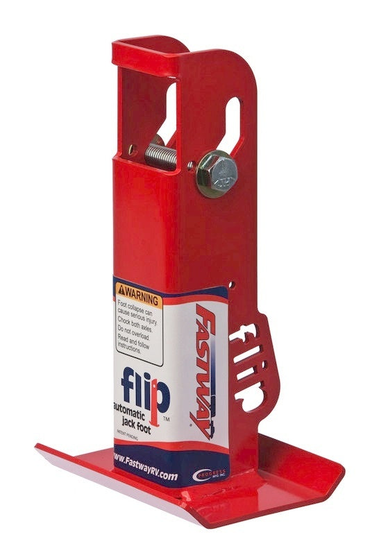 88-00-6500  -  6" Flip Automatic Jack Foot-fits 225" outer dim jack shaft, round or square