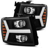 880205  -  Projector Headlights Plank Style Design Black