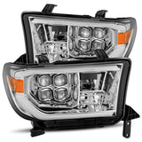 880789  -  LED Projector Headlights Plank Style Design Chrome