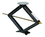 88124  -  Stabilize RV Frame Man Rnd Support Plate 5K Wt Cap Scissor Type Black Set Of 2