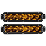 906704  -  SR-Series DOT/SAE J583 6 Inch Selective Yellow LED Fog Light, Pair