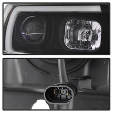 Load image into Gallery viewer, Spyder 99-04 Jeep Grand Cherokee Projector Headlights - Light Bar DRL LED - Black