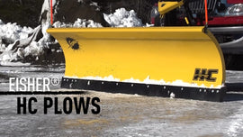 HC Straight Blade Fisher Snow Plow