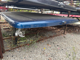 Used Chevy Silverado 2014-2018 6.5' Short Bed Fiberglass Lid - Dark Blue