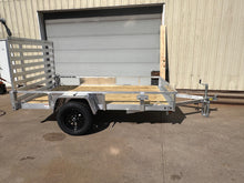 Load image into Gallery viewer, 6x10 Aluminum Utility Trailer made by Quality Steel and Aluminum  - Model 7410ALSL3.5KSA