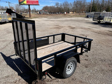 Load image into Gallery viewer, 5x8 Utility Trailer with Angle Iron Sides - Quality Steel and Aluminum  - Model 628ANSA3.5K