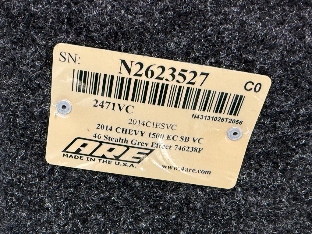 Used Chevy Silverado / GMC Sierra 2014-2018 1500 XC 6.5' short bed used topper LOCATION: A-4-1 Code: CL1015-25b