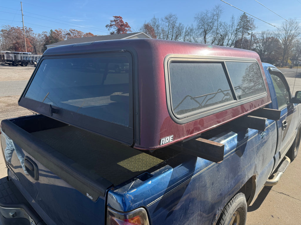 Used Chevy Silverado 07-2013 Double Cab XC 6.5' short bed used topper LOCATION: N-2-1  CODE: CL1114-25