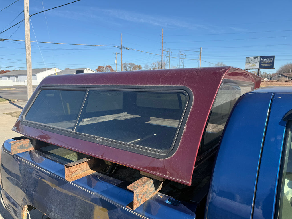 Used Chevy Silverado 07-2013 Double Cab XC 6.5' short bed used topper LOCATION: N-2-1  CODE: CL1114-25