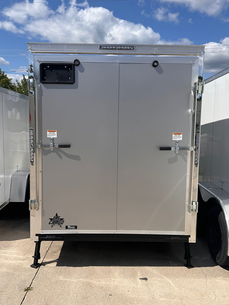 Enclosed Cargo Trailer 6x12 with ramp door - HLAFTX612SA