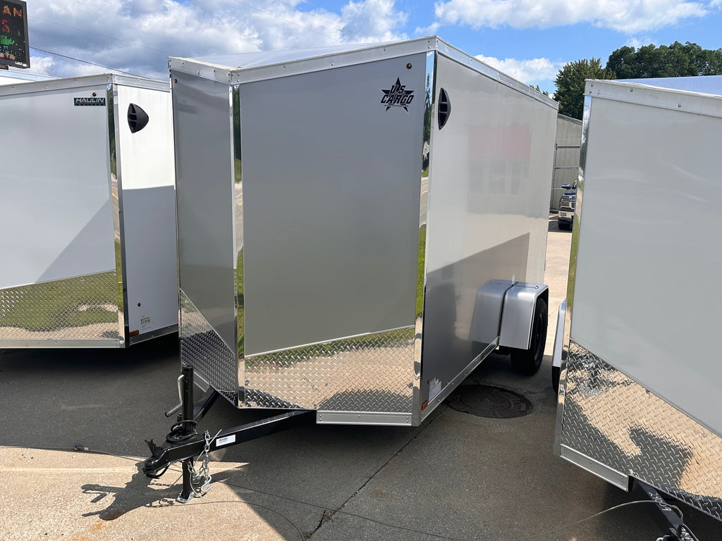 Enclosed Cargo Trailer 6x12 with ramp door - HLAFTX612SA