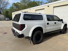 Load image into Gallery viewer, Used Ford F150 5.5' Extra Short Box 2009-2014 Fiberglass Truck Topper Camper Shell YZ white CODE: CLCNMMM LOCATION: A-4-3
