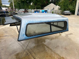 Used  Fiberglass Truck Cap Blue Ford Short bed 70-96  ode: CNMDM2 Location: B-5-3