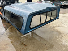 Load image into Gallery viewer, Used  Fiberglass Truck Cap Blue Ford Short bed 70-96  ode: CNMDM2 Location: B-5-3