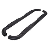 A1001B  -  4 Inch Oval Bent Powder Coated Black Mild Steel Frame Body Mount Bolts
