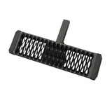 AHS001B  -  Hitch Mount 2 In Receivers Flat Step Stationary Pwdr Ctd Titanium Black Alum
